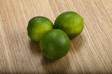 Green sour tropical Lime fruit