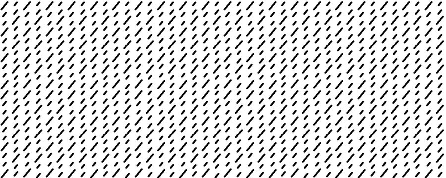 Fototapeta Bold small dash pattern background in vector. Seamless geometric fashion print with modern scandinavian texture. Simple repeat fabric diagonal sprinkle stylish hand drawn element. Mini slash decor.