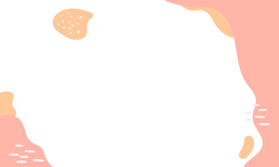 Vector minimalist neutralcolored fluid shape abstract background vector illustration