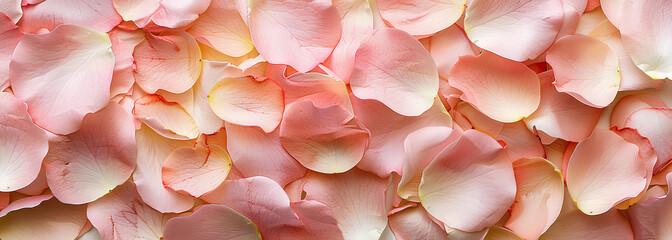 pastel pink rose petals with honey - obrazy, fototapety, plakaty