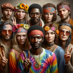 Fiktive Hippies