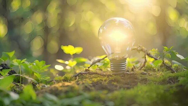 A beacon of environmental sustainability utilizing a clean and renewable source of energy.