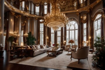 Fototapeta na wymiar luxury interior room