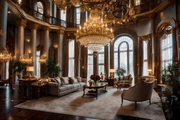 Fototapeta na wymiar luxury interior room