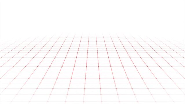 clean and clear red professional loop able background with red color grid moving slowly  - Powered by Adobe