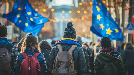 Erasmus students in Europe 