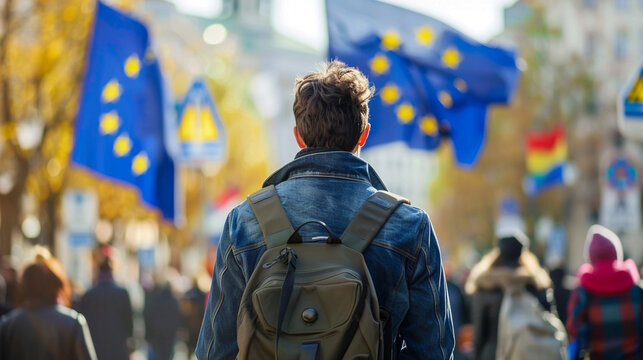 Erasmus students in Europe 