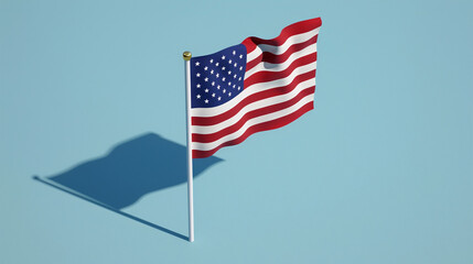 Fototapeta premium American flag background