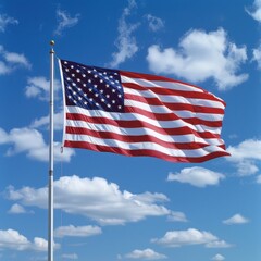 Obraz premium US presidential election. USA flag