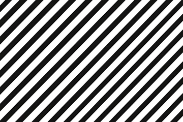 Fotobehang Black diagonal thick lines seamless pattern white background vector © Barra Fire