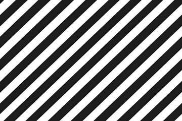 Black diagonal thick lines seamless pattern white background vector