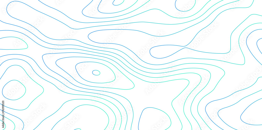 Poster abstract design seamless pattern with line topographic map. geographic mountain relief. retro topogr