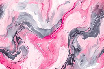  Marble rock texture pink ink pattern liquid swirl paint white that is Illustration background for do ceramic counter tile - obrazy, fototapety, plakaty