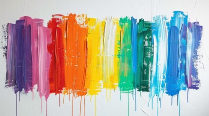Colorful Paint Strokes for Art Therapy banner background
