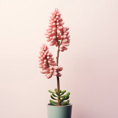 Isolated succulent plant