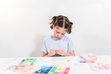 Colorful Clay Beads Set for Creative Kids' Bracelet Making