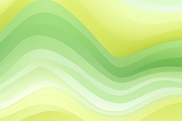 a green and yellow wavy lines