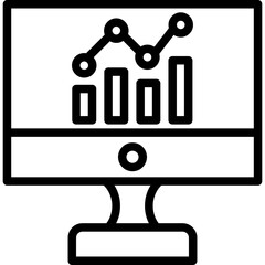 Data Analysis Vector Icon Design Illustration