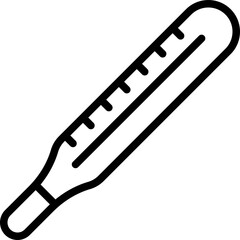 Thermometer Vector Icon Design Illustration