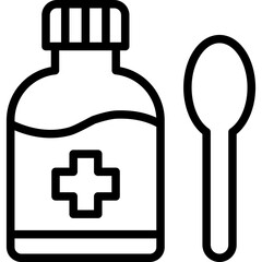 Syrup Vector Icon Design Illustration