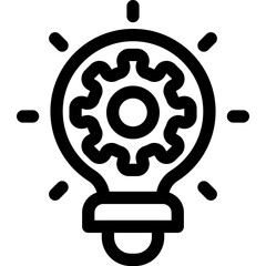 Obraz premium Innovation Vector Icon Design Illustration