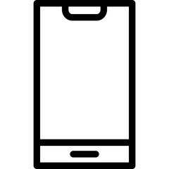 Mobile Vector Icon Design Illustration