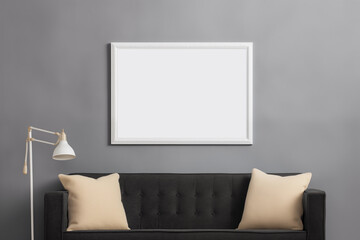 Frame mockup, minimalist interior frame mockup, gallery wall mockup, poster mockup