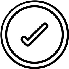 Check Vector Icon Design Illustration