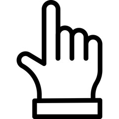 Hand Vector Icon Design Illustration