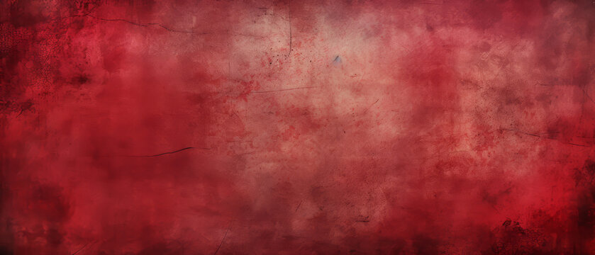 Textured dark red backgrounds with grunge and distress patterns. Fiery Red Textured Surface, Abstract Grunge Aesthetic for Dynamic Visual Art