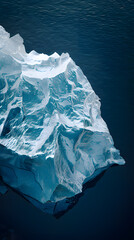 Obraz premium ice cubes. Generative AI