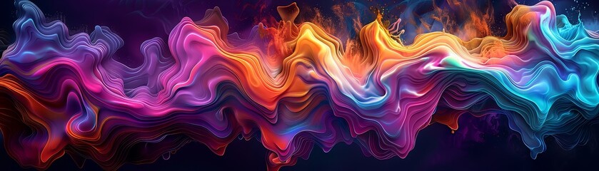 Mesmerizing Flow Electric Palette Transcendent Kaleidoscopes Hypnotic Delight Mesmerizing Flow ,