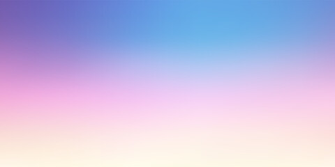 Blurred banner with pink, blue, purple, violet gradient background. Abstract backdrop for your template, design.