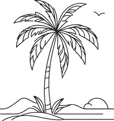 Obraz premium line drawing romantic wedding couple one line art love vector illustration