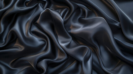 Tela de seda de color oscuro - obrazy, fototapety, plakaty