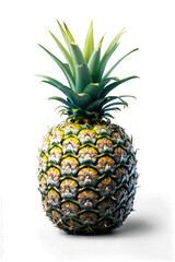 Fototapeta premium pineapple fruit isolated on a white background photo