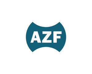 AZF logo design vector template