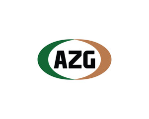 AZG logo design vector template