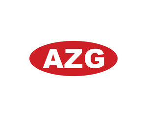 AZG logo design vector template