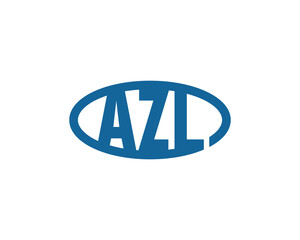 AZL logo design vector template