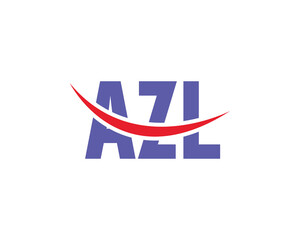 AZL logo design vector template