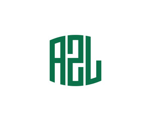 AZL logo design vector template