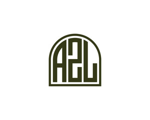 AZL logo design vector template