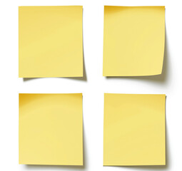 Yellow sticky notes