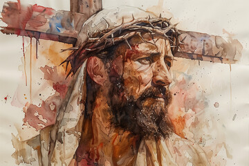Crucifixion and resurrection of Jesus Christ at Easter, belief, faith and religion, christianity, Jesus on the cross, good friday
