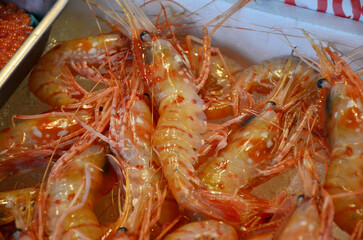 Nijo Market at Sapporo City in Hokkaido
