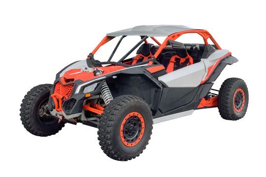 buggy car isolated on a white background