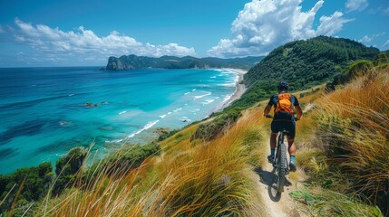 Coastal Trail Biking: Ocean Breezes and Scenic Stops
