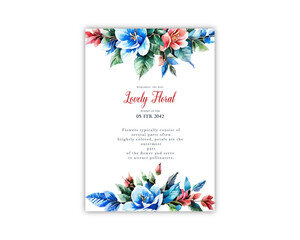 Wedding card background invite vector template greeting card design 