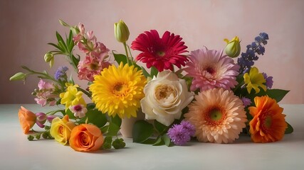 Obraz na płótnie Canvas bouquet of flowers